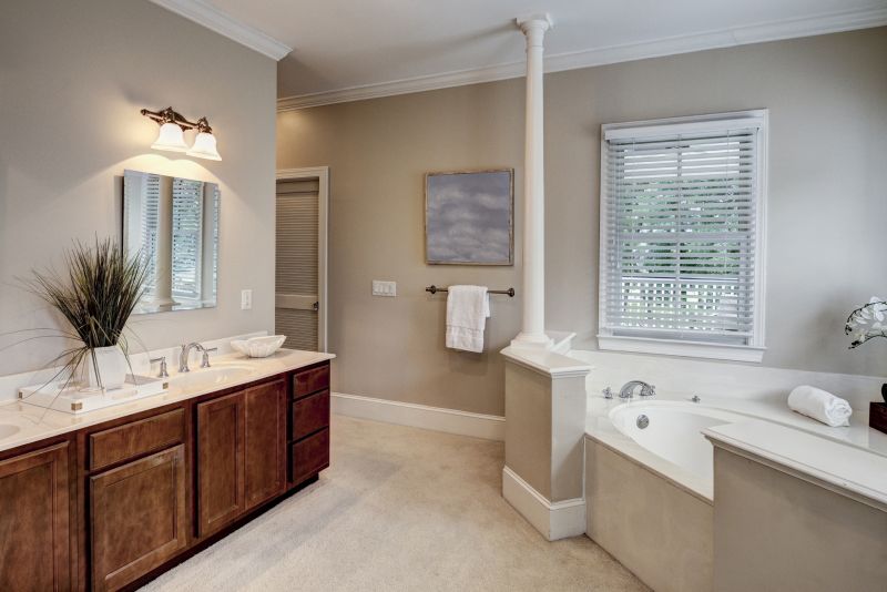 Elegant Bathroom with Double Vanities