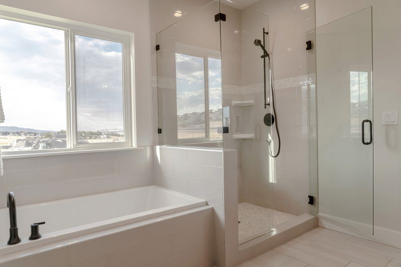 Glass Bathtub Surround
